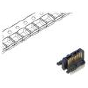 Konektor: plošný spoj-plošný spoj vidlice PIN: 10 0,4mm ST4