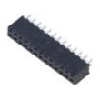 Konektor: kolíkové zásuvka PIN: 26 2mm zlacený THT zásuvka