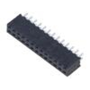 Konektor: kolíkové zásuvka PIN: 26 2mm zlacený THT zásuvka