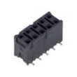 Konektor: kolíkové zásuvka PIN: 10 2,54mm zlacený SMT zásuvka