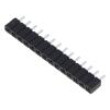 Konektor: kolíkové zásuvka PIN: 14 2,54mm pocínovaný THT
