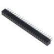 Konektor: kolíkové zásuvka PIN: 50 2mm zlacený THT zásuvka