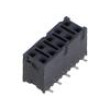 Konektor: kolíkové zásuvka PIN: 10 2,54mm zlacený SMT zásuvka