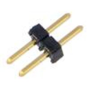 Konektor: kolíkové vidlice PIN: 4 2mm zlacený THT přímý