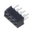 Konektor: kolíkové zásuvka PIN: 8 2mm zlacený SMT zásuvka
