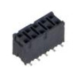 Konektor: kolíkové zásuvka PIN: 10 2,54mm zlacený SMT zásuvka