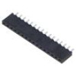 Konektor: kolíkové zásuvka PIN: 16 2mm zlacený THT zásuvka