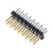 Konektor: kolíkové vidlice PIN: 16 2mm zlacený THT přímý