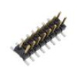 Konektor: kolíkové vidlice PIN: 16 2mm zlacený SMT svislý