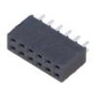 Konektor: kolíkové zásuvka PIN: 12 2,54mm selektivně pozlacený