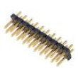 Konektor: kolíkové vidlice PIN: 10 2,54mm zlacený THT přímý