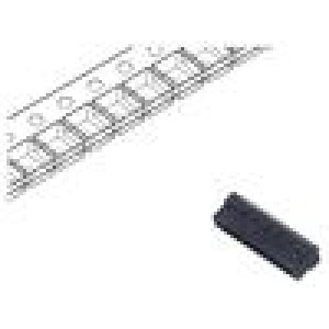 Konektor: na hranu PIN: 60 0,8mm zlacený SMT na PCB