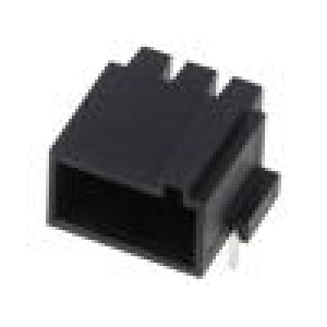 Rozpojovací svorkovnice 5mm póly: 3 úhlové 90° zásuvka na PCB