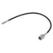 Kabel FME vidlice,MCX vidlice černá přímý 0,2m