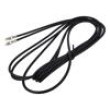 Cable FME socket,both sides black straight 5m