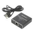 Switch Fast Ethernet černá 100m Sada: kabel USB A-USB C
