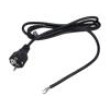 Kabel 3x1,5mm2 CEE 7/7 (E/F) úhlová vidlice,vodiče PVC 3m