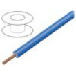 Vodič lanko Cu 1mm2 silikon modrá 1000V 100m Třída: 6 1x1mm2