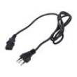 Kabel 3x0,75mm2 IEC C13 zásuvka,NBR 14136 (N) zástrčka PVC