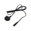 Kabel 2x0,75mm2 BS 1363 (G) vidlice,IEC C7 zásuvka PVC 3m