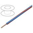 Vodič X05V-K lanko Cu 0,5mm2 PVC modro-červená 300V,500V