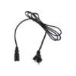 Kabel 2x18AWG IEC C7 zásuvka,NEMA 1-15 (A) vidlice PVC 1,8m