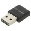 Počítačová karta: síťová WiFi USB A vidlice USB 2.0 černá