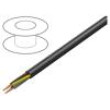 Vodič H05RR-F 3G2,5mm2 lanko Cu guma černá 300V,500V Třída: 5
