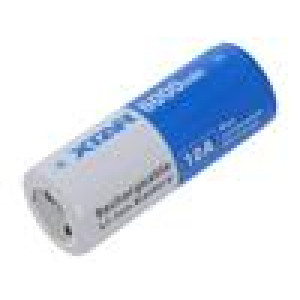Akum: Li-Ion 26650 3,6V 6000mAh Ø26,5x69,3mm 10A
