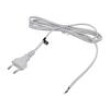 Kabel 2x0,75mm2 CEE 7/16 (C) vidlice,vodiče PVC 2m bílá 2,5A