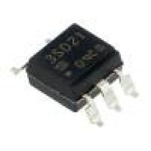 PC3SD21NWPDF Optočlen SMD Kanály:1 Výst obvod spínání v nule 5kV DIP6