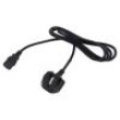Kabel 3x1mm2 BS 1363 (G) vidlice,IEC C13 zásuvka PVC 1,8m