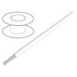 Vodič ÖLFLEX® HEAT 180 SiF A 1x0,25mm2 lanko Cu silikon bílá