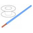 Kabel LgY licna Cu 1mm2 PVC modrá 300/500V
