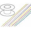 Kabel LiYv licna Cu 0,5mm2 PVC fialová 900V 100m