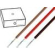 Kabel H05V-K, UL1063 licna Cu 1mm2 PVC červená 450/700V 100m