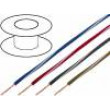 Kabel X05V-K licna Cu 0,75mm2 PVC šedo-černá 300/500V