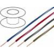 Kabel X05V-K licna Cu 0,75mm2 PVC fialovo-bílá 300/500V