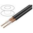 Vodič: koaxiální RG59B/U drát CCS PVC černá 6,15mm