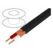 Kabel mikrofonní plochý licna OFC 2x0,25mm2 PVC