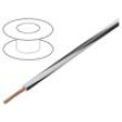 Vodič X05V-K lanko Cu 0,5mm2 PVC bílo-černá 300V,500V 250m