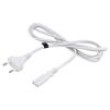 Kabel 2x0,75mm2 CEE 7/16 (C) vidlice,IEC C7 zásuvka PVC 1,8m
