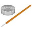 Vodič LifY-Toy lanko Cu 0,04mm2 PVC oranžová 60V 10m Třída: 5
