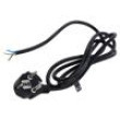 Kabel 3x0,75mm2 CEE 7/7 (E/F) úhlová vidlice,vodiče PVC 1,8m
