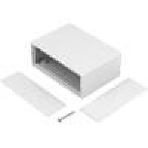 Krabička s panelem X:89mm Y:65mm Z:36mm ABS šedá