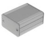 Krabička s panelem AKG X:41mm Y:50mm Z:24mm hliník šedá