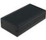 Krabička s panelem AKG X:55mm Y:100mm Z:28mm hliník černá