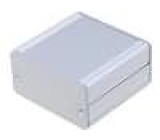 Krabička s panelem AKG X:55mm Y:50mm Z:28mm hliník šedá