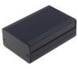 Krabička s panelem AKG X:55mm Y:80mm Z:28mm hliník černá
