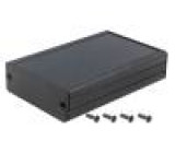 Krabička s panelem AKG X:69mm Y:100mm Z:24mm hliník černá